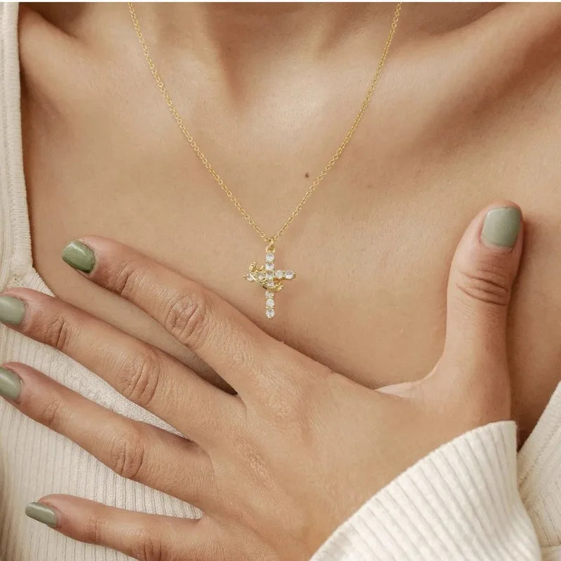 BijouDivin™- Collier Eternal Cross