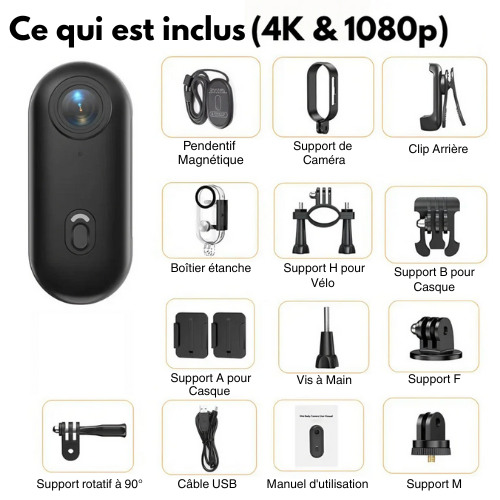 VisoPov™ - caméra de sport et d'activité